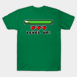 level up pixels T-Shirt